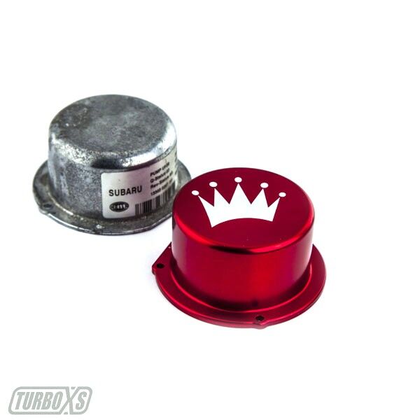 TurboXS Red Vacuum Pump Cover for 2015-2019 Subaru WRX