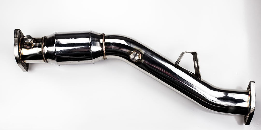 TurboXS Exhaust Pipe w/Cat for 2006-2008 Subaru Forester XT LTD Turbo - WS02-CP
