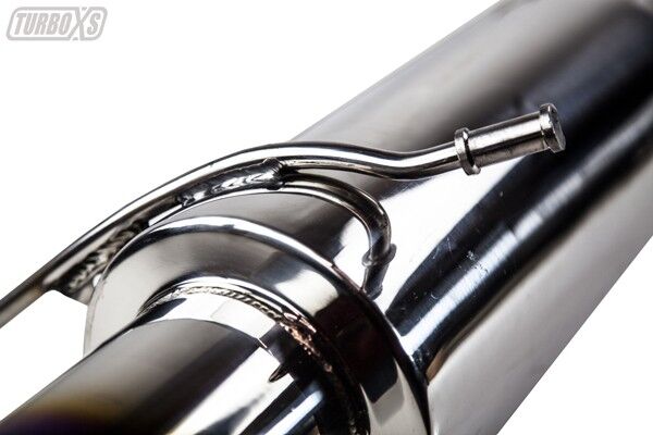 TurboXS Titanium Exhaust Muffler for 2002-2007 Subaru Impreza WRX Turbo
