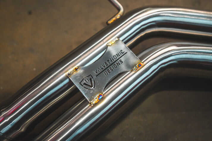 2010-2016 Audi B8, B8.5 S4, S5 3.0, 4.2L Catback T304 Stainless Steel Carbon Fiber 3.5 Inch Outlet Tips by Valvetronic Designs