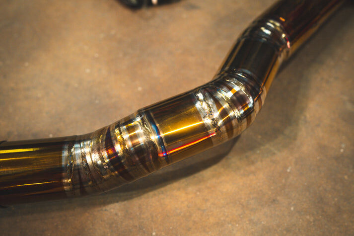 2013-2019 Audi C7 RS6,RS7 4.0L Catback Grade 5 Titanium Reuses OEM Tips by Valvetronic Designs