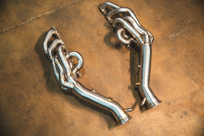 2022-2025 Audi/Lamborghini 5.2L Free Flow Exhaust Headers by Valvetronic Designs
