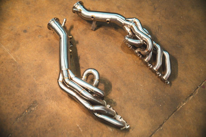2022-2025 Audi/Lamborghini 5.2L Free Flow Exhaust Headers by Valvetronic Designs
