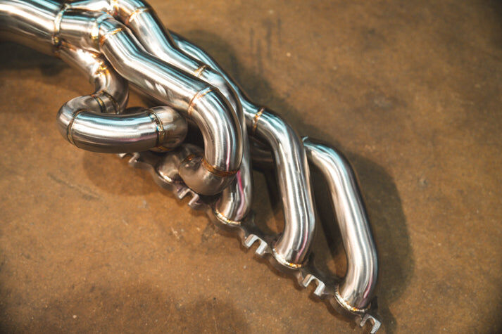 2022-2025 Audi/Lamborghini 5.2L Free Flow Exhaust Headers by Valvetronic Designs