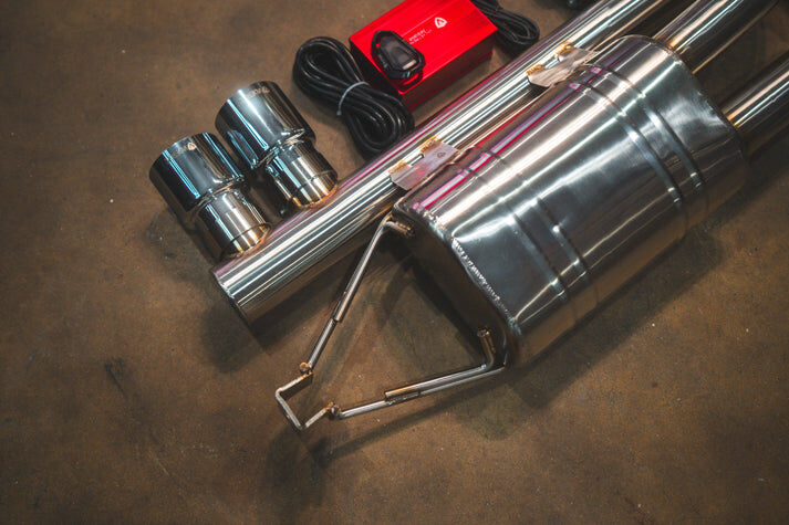 2001-2007 BMW E46 M3 3.2L Catback Grade 5 Titanium 3.25 Inch Outlet Tips by Valvetronic Designs