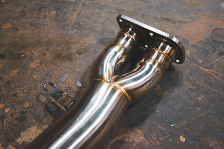 2019-2025 BMW F97,F98 X3M,X4M 3.0L Catback T304 Stainless Steel Carbon Fiber 4.0 Inch Outlet Tips by Valvetronic Designs