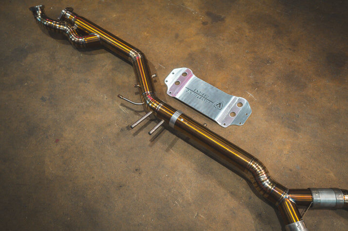 2022-2025 BMW G87, M2 3.0L Midepipe, Grade 5 Titanium by Valvetronic Designs