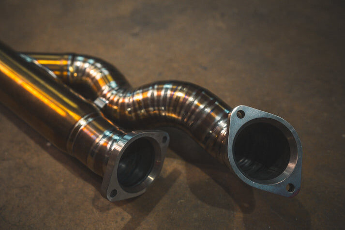 2022-2025 BMW G80,G82 M3,M4 3.0L Midpipe, Grade 5 Titanium by Valvetronic Designs