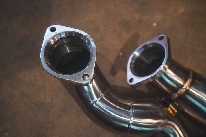 2022-2025 BMW G80,G82 M3,M4 3.0L Catback T304 Stainless Steel Brushed 3.5 Inch Outlet Tips by Valvetronic Designs