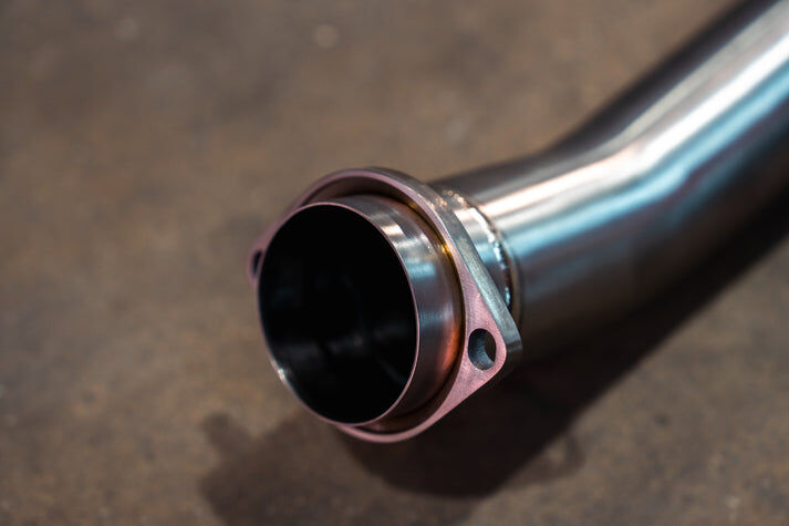 2025-2026 BMW G90, G99 M5 4.4L Catback Exhaust System Grade 5 Titanium Titanium 4.0 Inch Outlet Tips by Valvetronic Designs