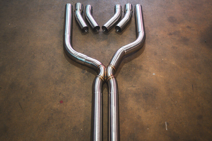 2019-2025 BMW G05 X5 4.4L Catback T304 Stainless Steel Reuses OEM Style Tips by Valvetronic Designs