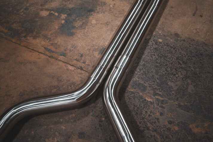 2019-2025 BMW G05 X7 4.4L Catback T304 Stainless Steel Reuses OEM Style Tips by Valvetronic Designs