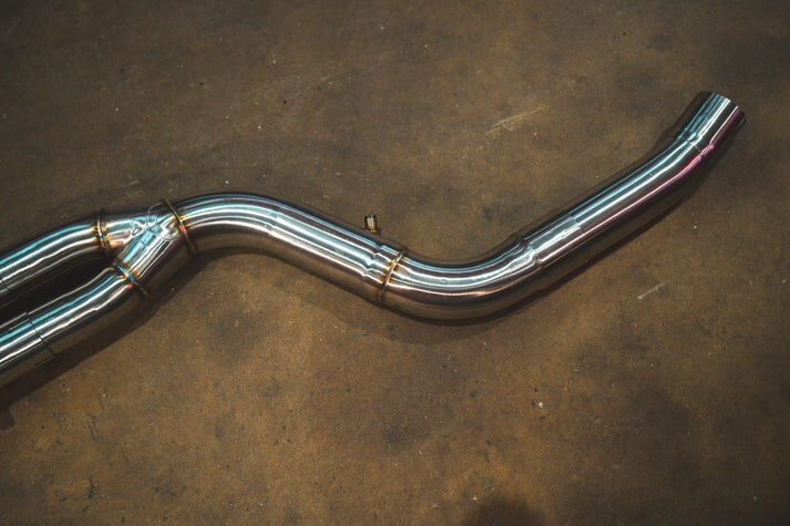 2017-2025 BMW G29, Z4 M40, 30i 3.0L,2.0L, Catback T304 Stainless Steel Burnt 3.5 Inch Outlet Tips by Valvetronic Designs