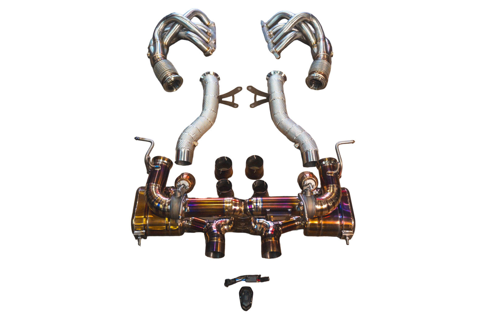 2009-2015 Ferrari 458 Italia 4.5L Full Exhaust System With Free Flow Headers