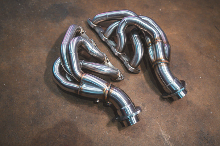 2004-2009 Ferrari F430 4.3L, Free Flow Exhaust Headers, T304 Stainless Steel by Valvetronic Designs