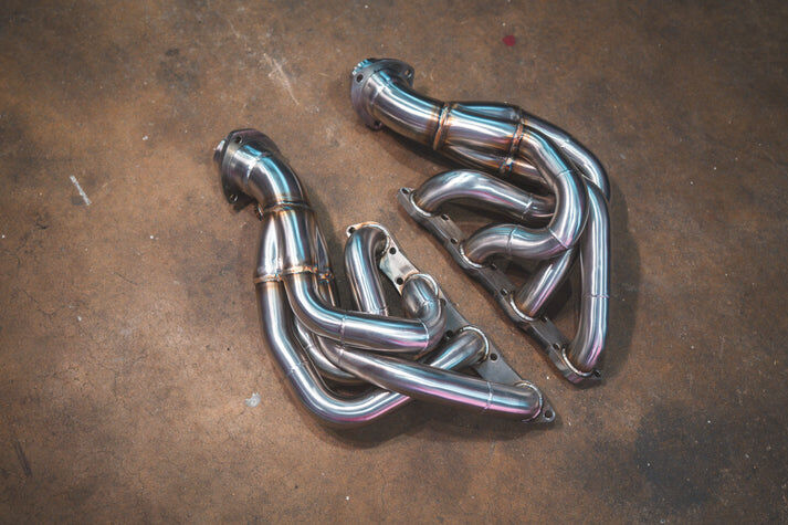 2004-2009 Ferrari F430 4.3L, Free Flow Exhaust Headers, T304 Stainless Steel by Valvetronic Designs