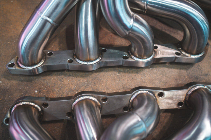 2004-2009 Ferrari F430 4.3L, Free Flow Exhaust Headers, T304 Stainless Steel by Valvetronic Designs