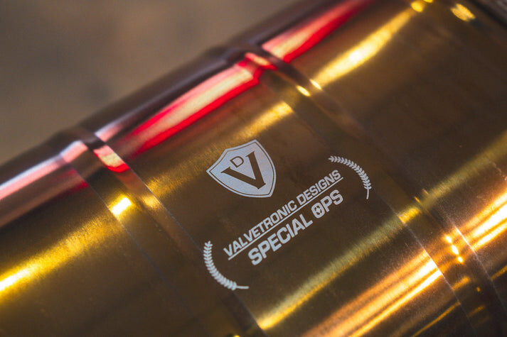 2004-2009 Ferrari F430 4.3L, Catback Grade 5 Titanium Titanium Bespoke OEM Style Valvetronic Tips by Valvetronic Designs
