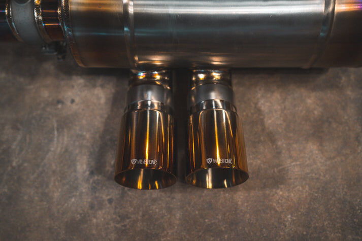 2010-2021 Lotus Evora 3.5L, Catback Titanium 3.5 Inch Outlet Tips by Valvetronic Designs
