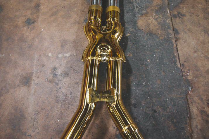 2007-2015 Mercedes W212 E 63 6.3L, Full Exhaust System, Grade 5 Titanium Bespoke OEM Style Valvetronic Tips by Valvetronic Designs