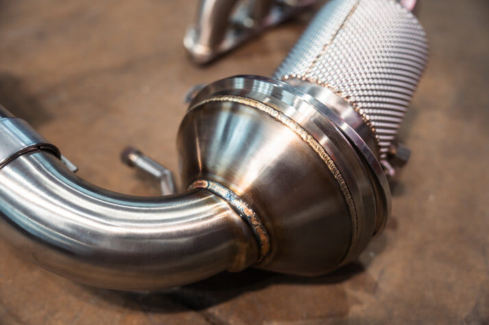 2020-2025 Porsche 992 911 GT3,GT3RS 4.0L, Catback T304 Stainless Steel 4.0 Inch Outlet Tips by Valvetronic Designs