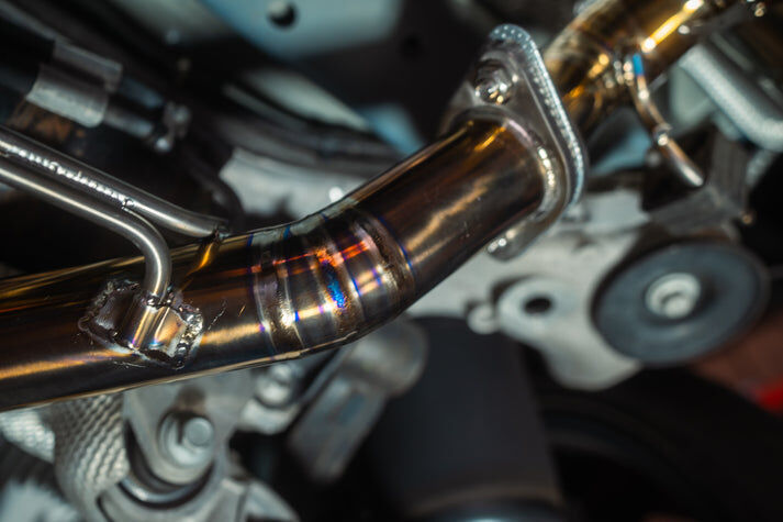 2013-2022 Range Rover SVR 5.0L, Full Exhaust System, Grade 5 Titanium Titanium 4.0 Inch Outlet Tips by Valvetronic Designs