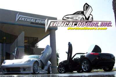 2006-2010 Pontiac Solstice Bolt-On Vertical Lambo Door Conversion