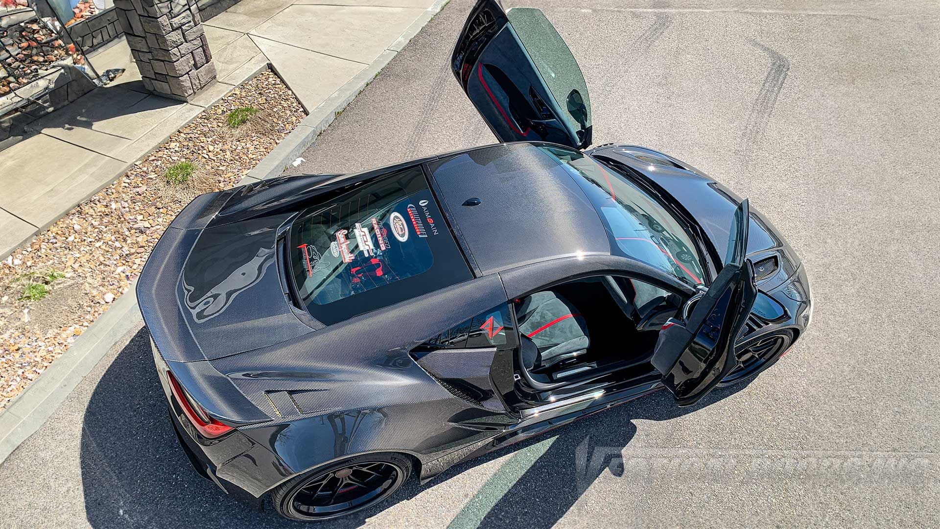 2017-2022 Acura NSX Bolt-on Vertical Lambo Door Conversion Kit