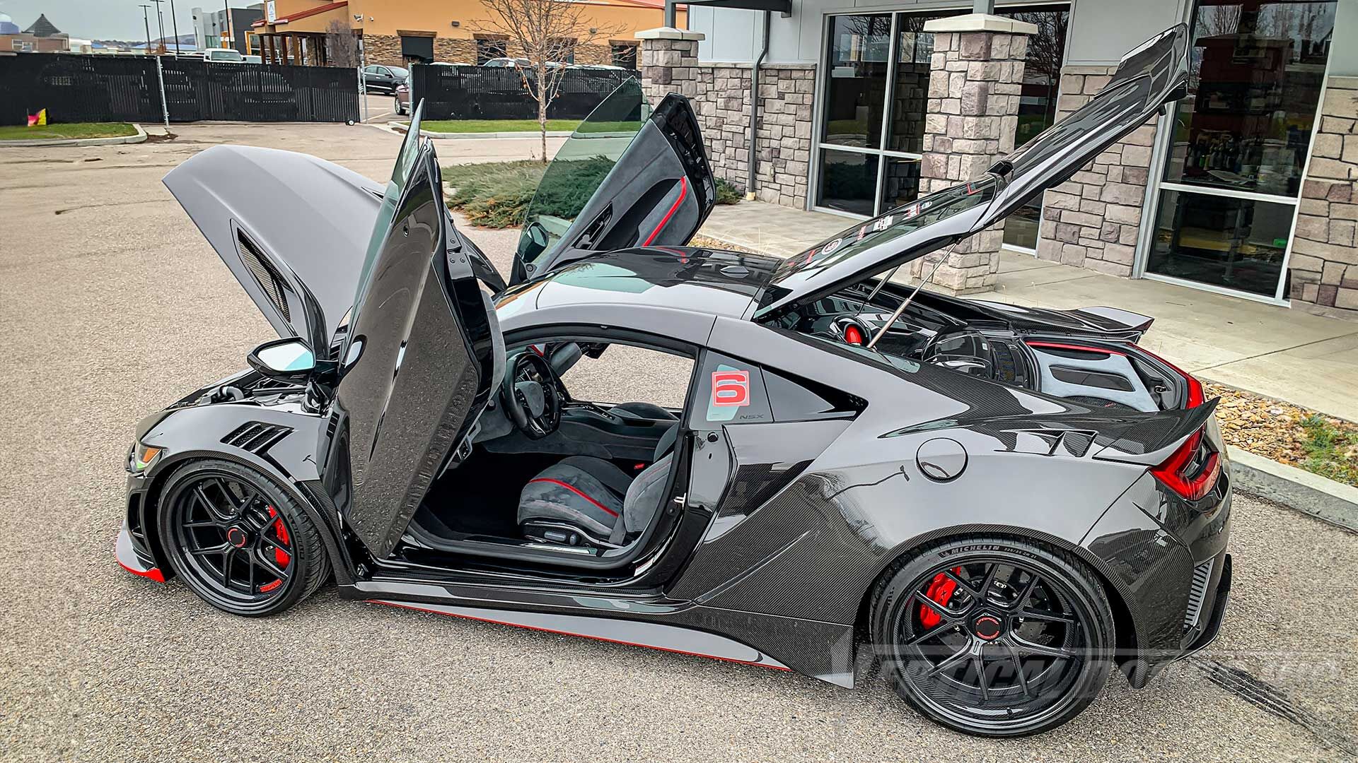 2017-2022 Acura NSX Bolt-on Vertical Lambo Door Conversion Kit