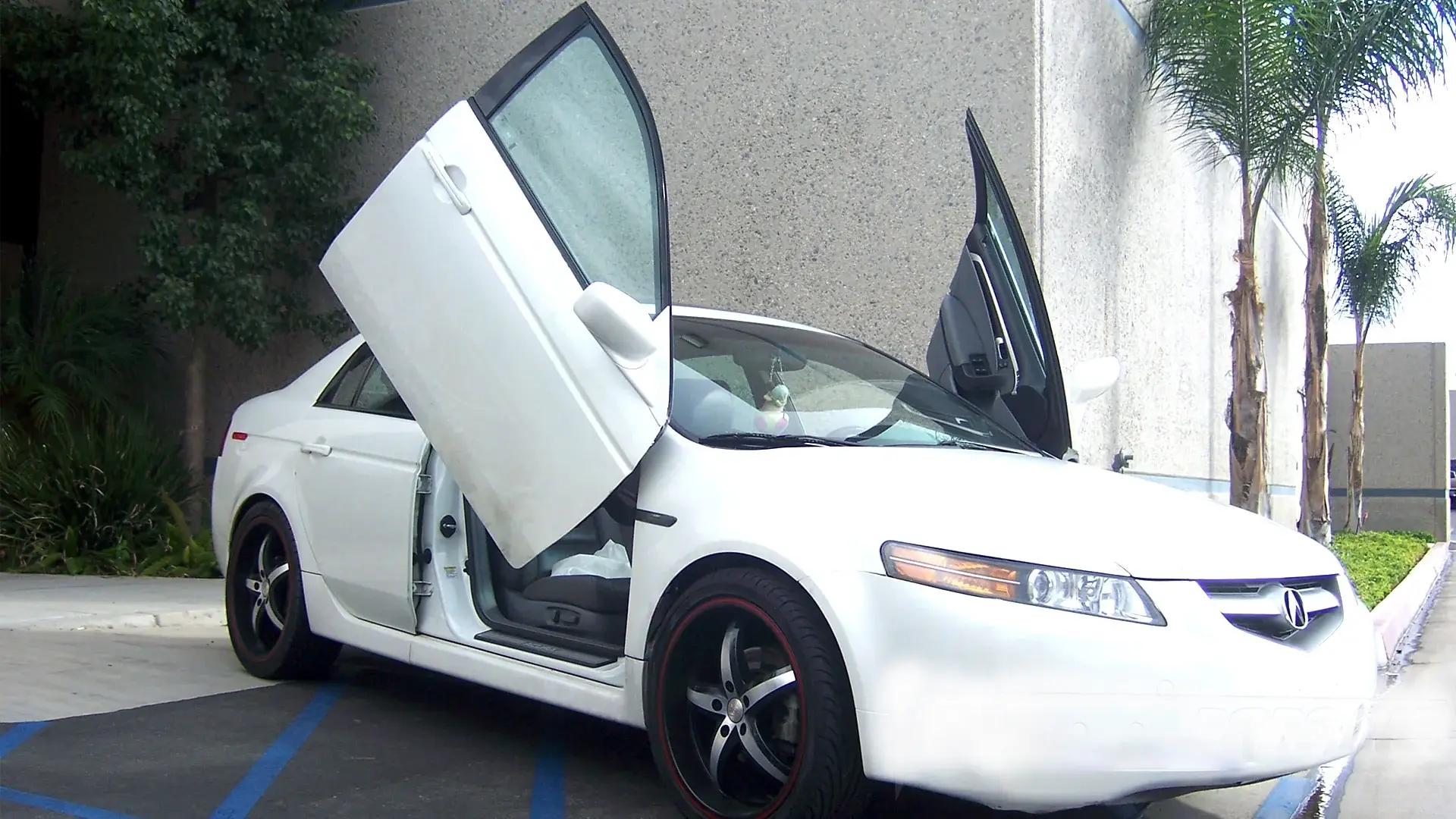 2004-2008 Acura TL 4DR Bolt-on Vertical Lambo Door Conversion Kit - VDCATL0408