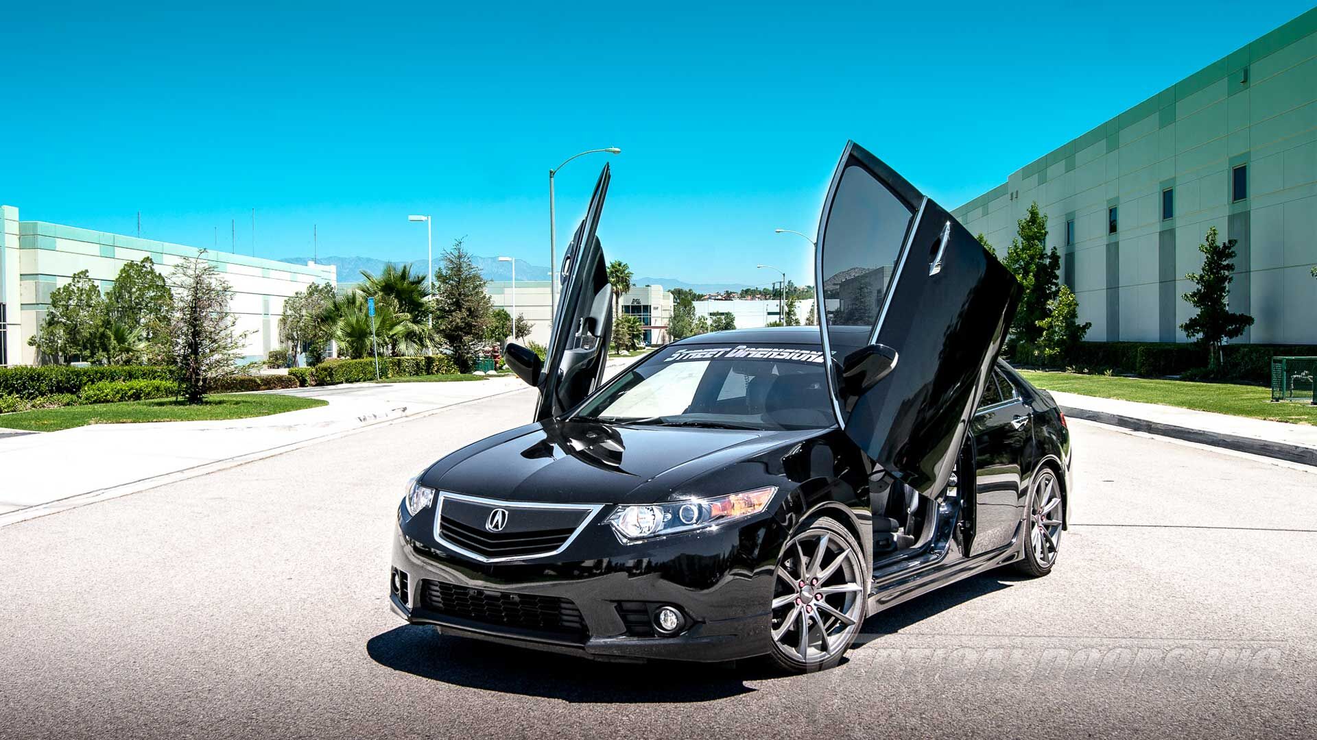 2009-2014 Acura TSX 4DR Bolt-on Vertical Lambo Door Conversion Kit