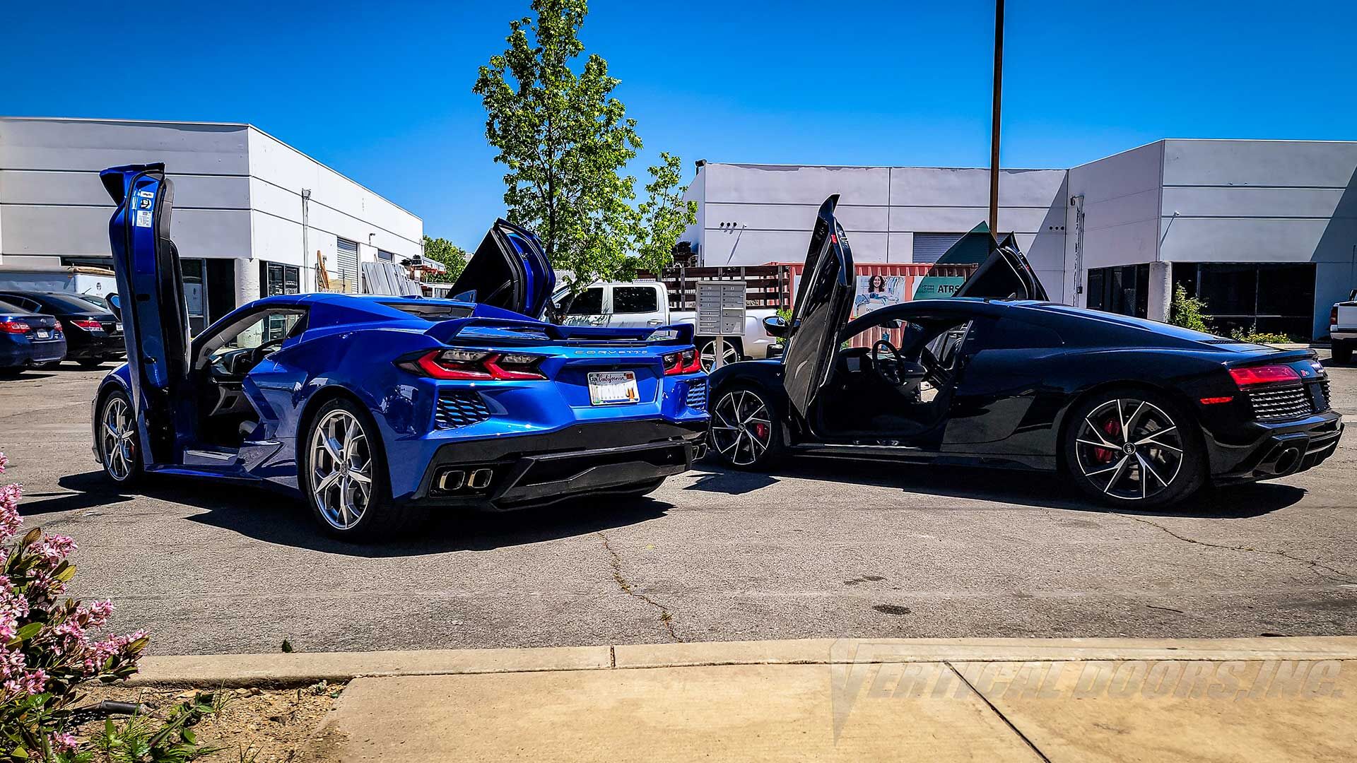 2016-2023 Audi R8 Bolt-on Vertical Lambo Door Conversion Kit
