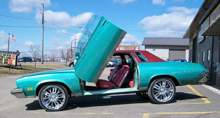 1978-1987 Buick Regal Bolt-on Vertical Lambo Door Conversion Kit - VDCBREG7888