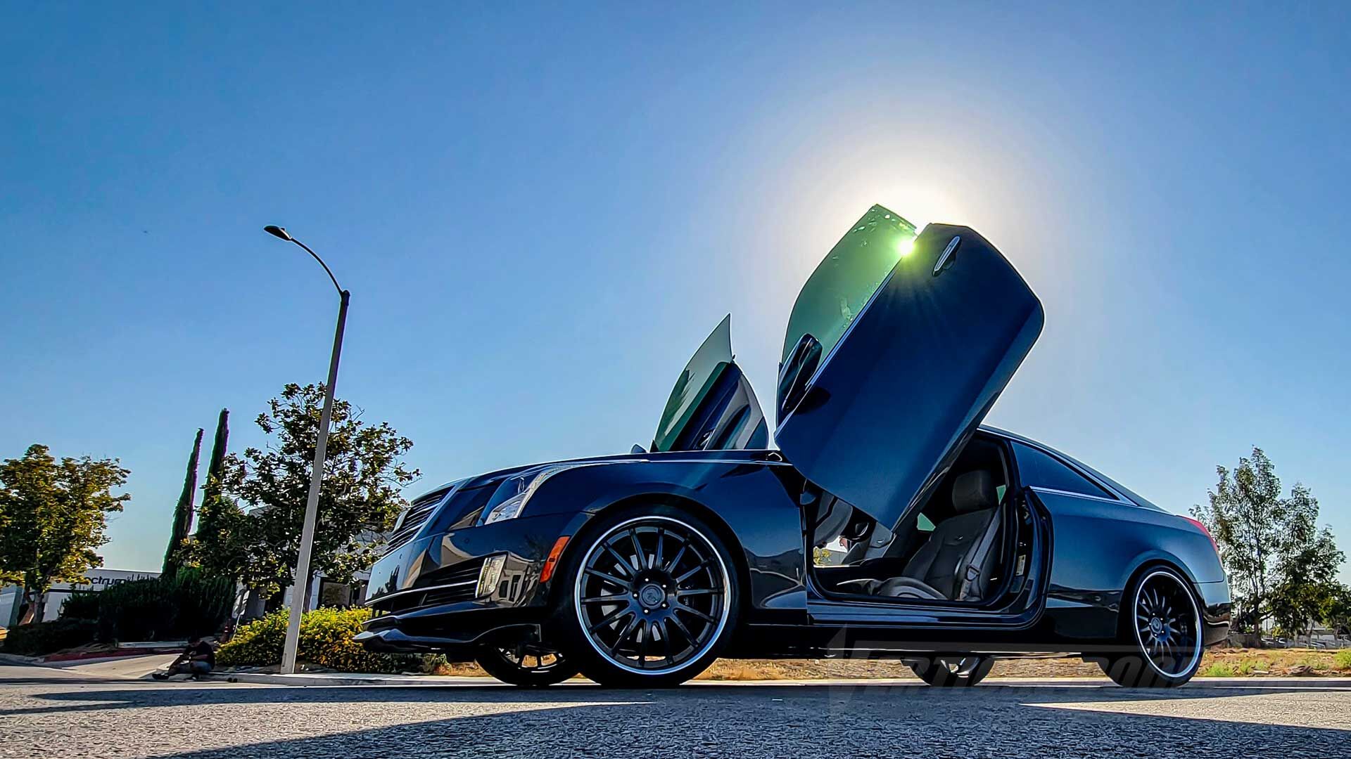 2013-2019 Cadillac ATS 2DR Bolt-on Vertical Lambo Door Conversion Kit