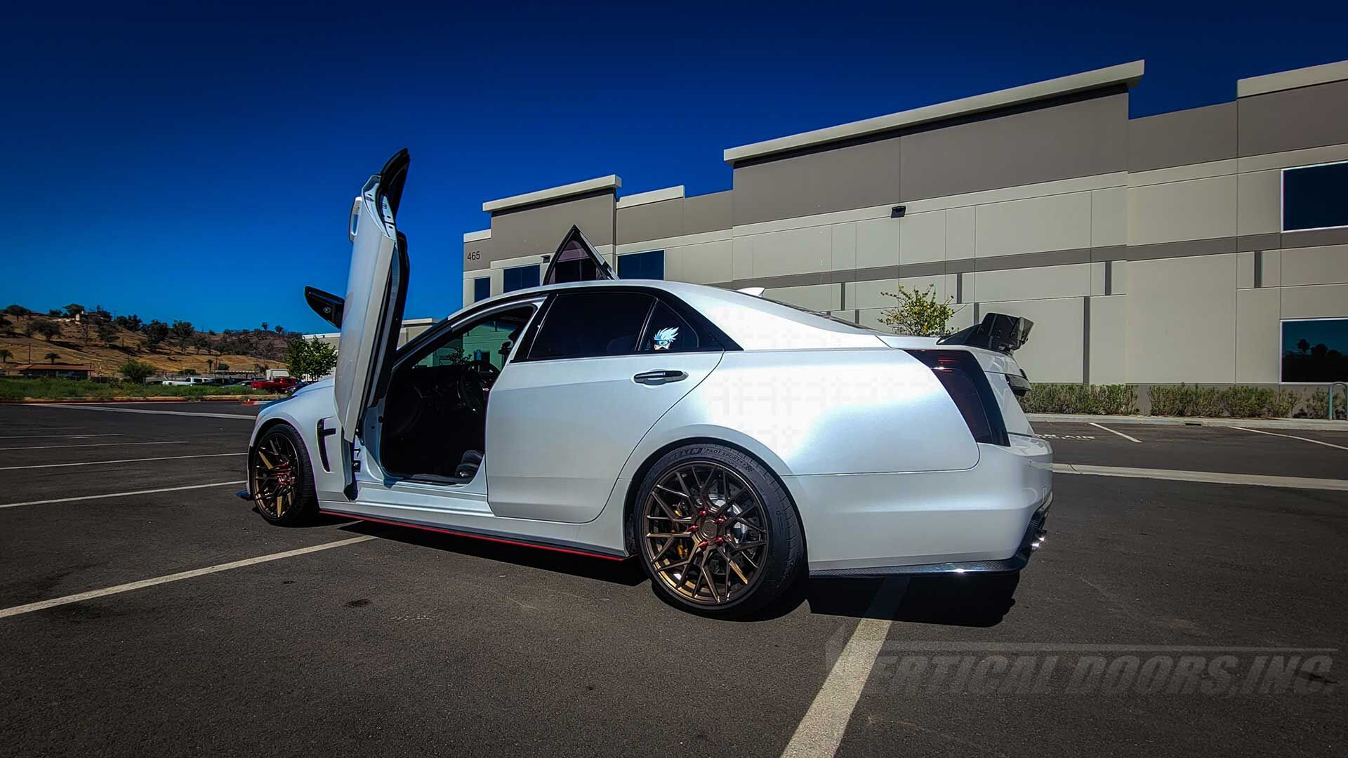 2014-2019 Cadillac CTS 4DR Bolt-on Vertical Lambo Door Conversion Kit