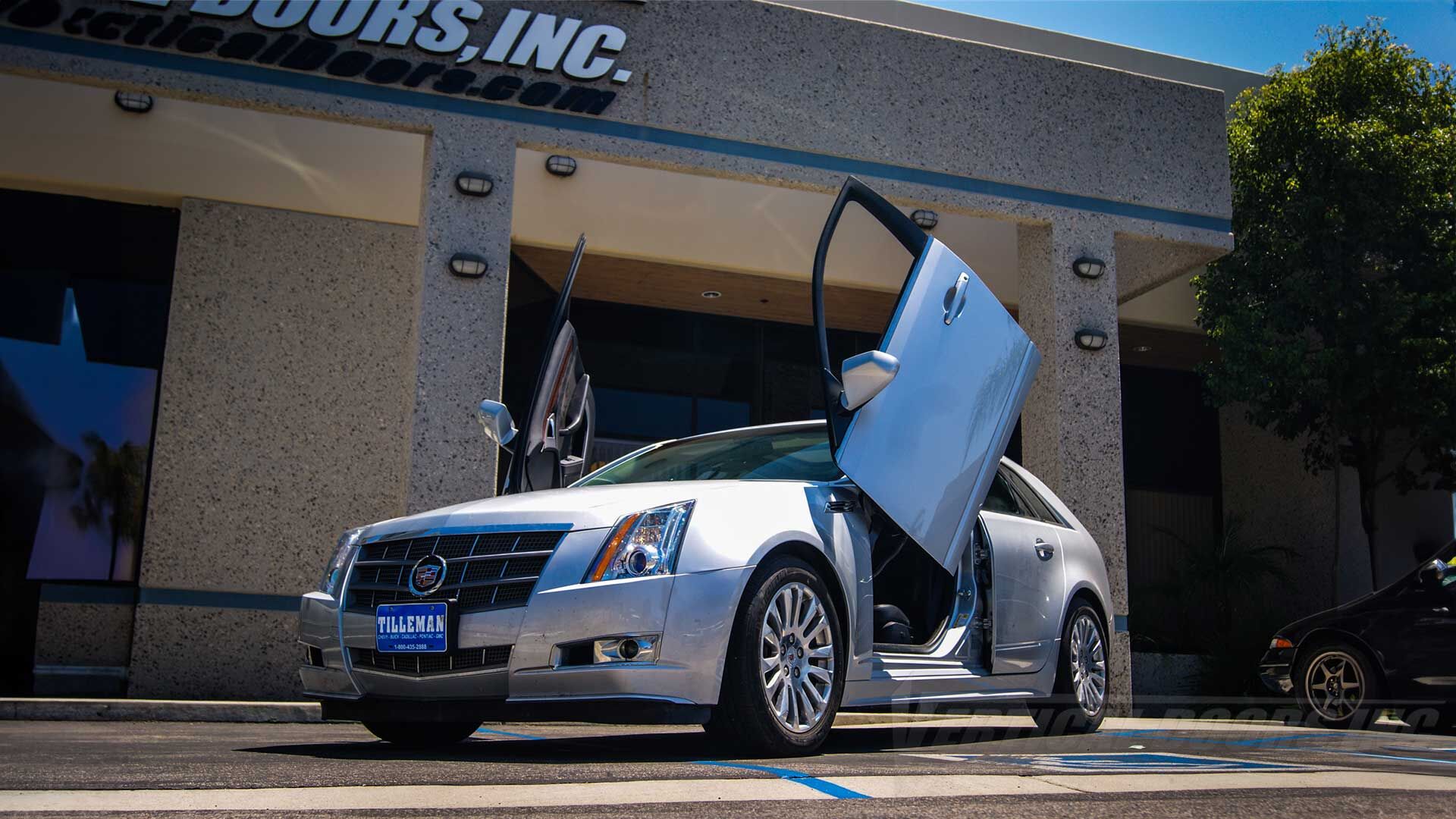 2010-2014 Cadillac Sports Wagon Bolt-on Vertical Lambo Door Conversion Kit