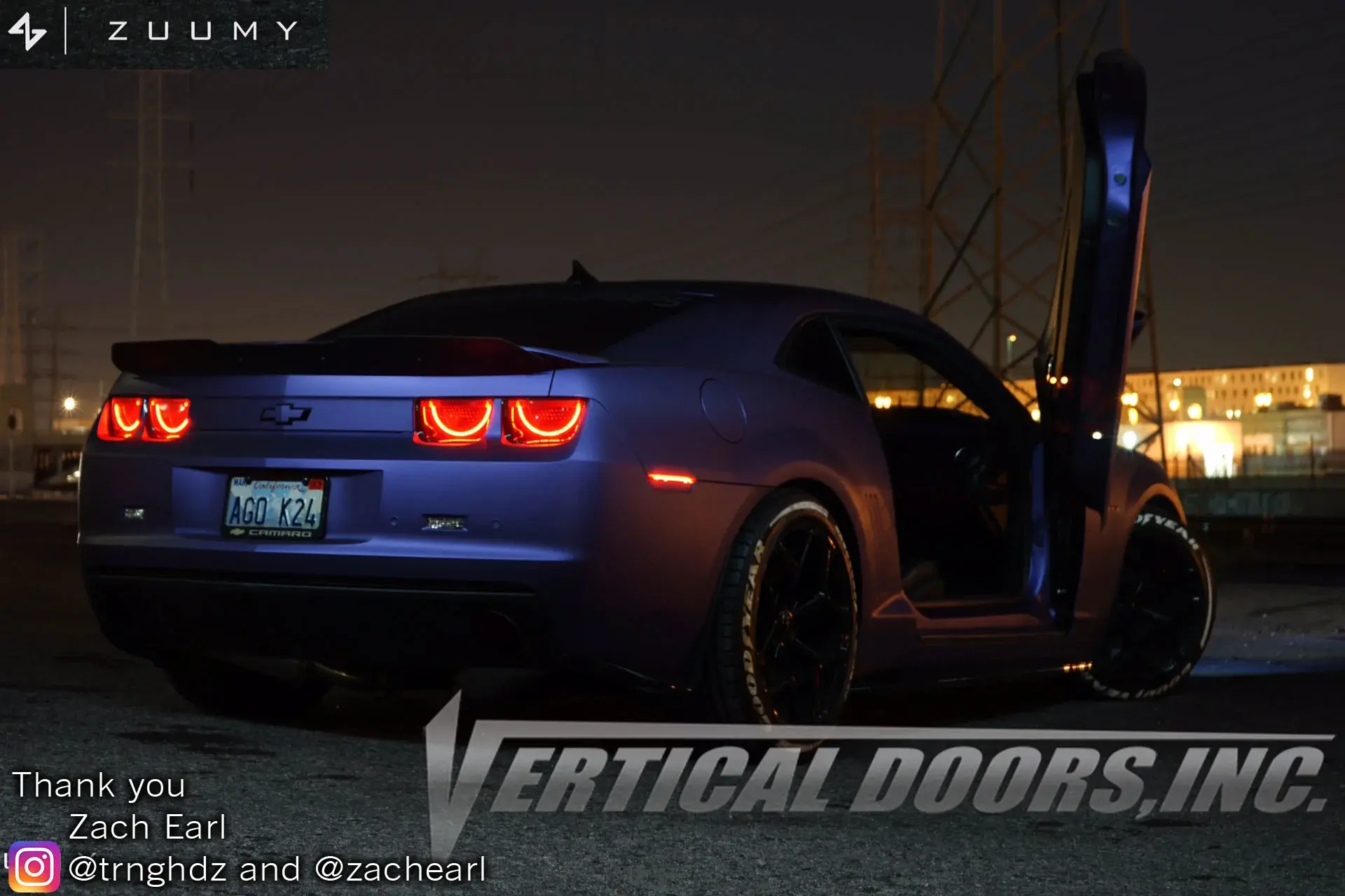 2010-2015 Chevrolet Camaro Bolt-on Vertical Lambo Door Conversion Kit