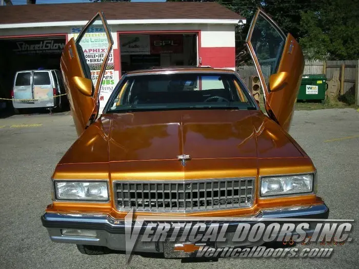 1977-1990 Chevrolet Caprice Bolt-on Vertical Lambo Door Conversion Kit