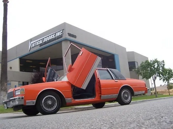 1977-1990 Chevrolet Caprice Bolt-on Vertical Lambo Door Conversion Kit - VDCCHEVYCAP7790