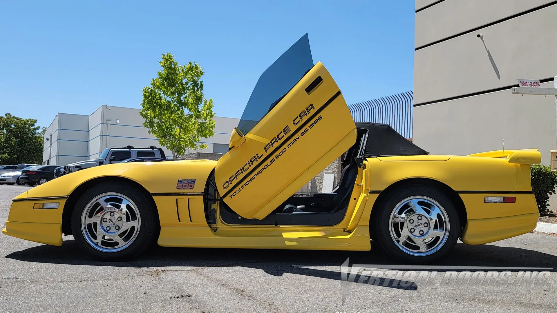 1984-1996 Chevrolet Corvette C4 Bolt-on Vertical Lambo Door Conversion Kit