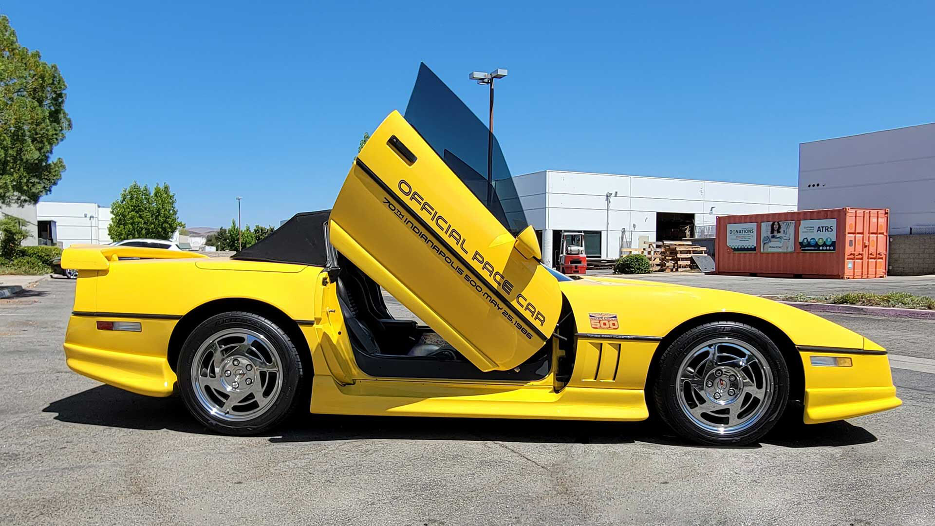 1984-1996 Chevrolet Corvette C4 Bolt-on Vertical Lambo Door Conversion Kit - VDCCHEVYCORC48496