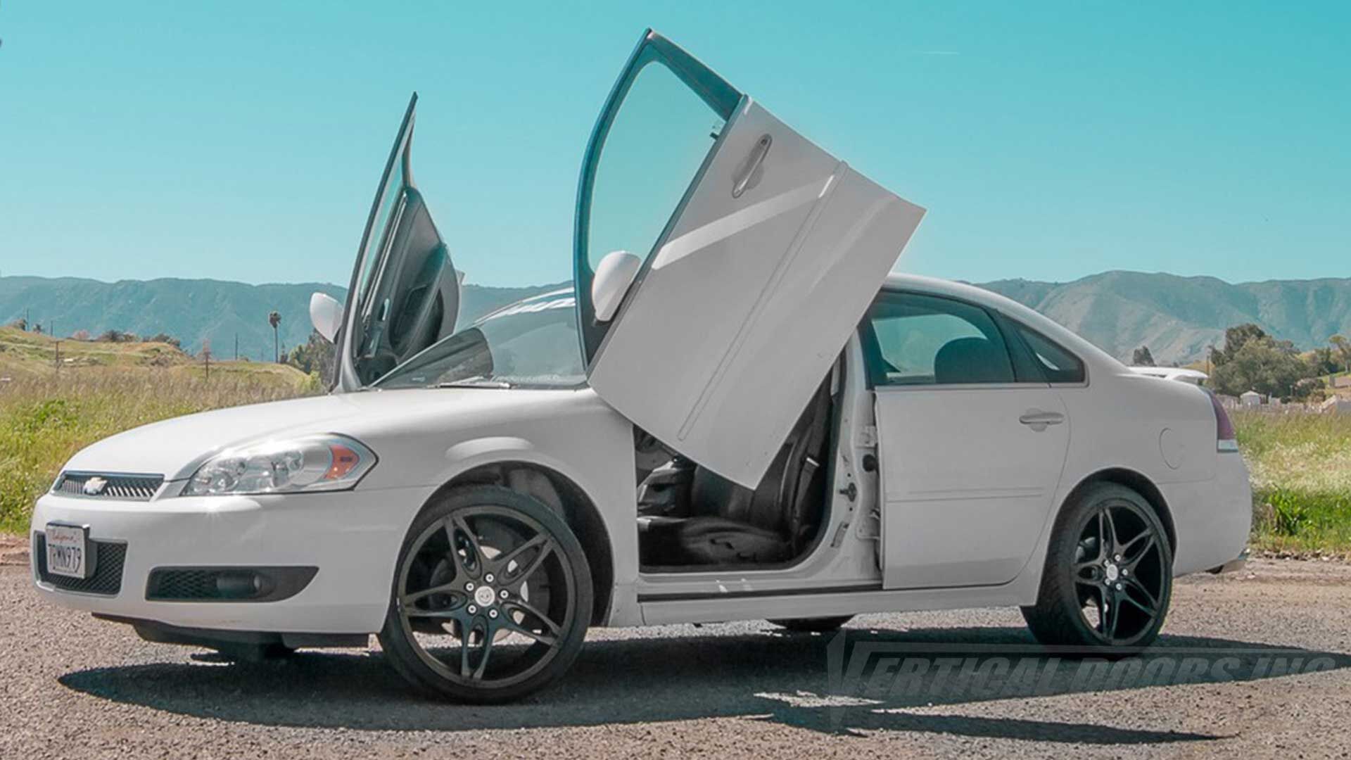 2006-2013 Chevrolet Impala Bolt-on Vertical Lambo Door Conversion Kit