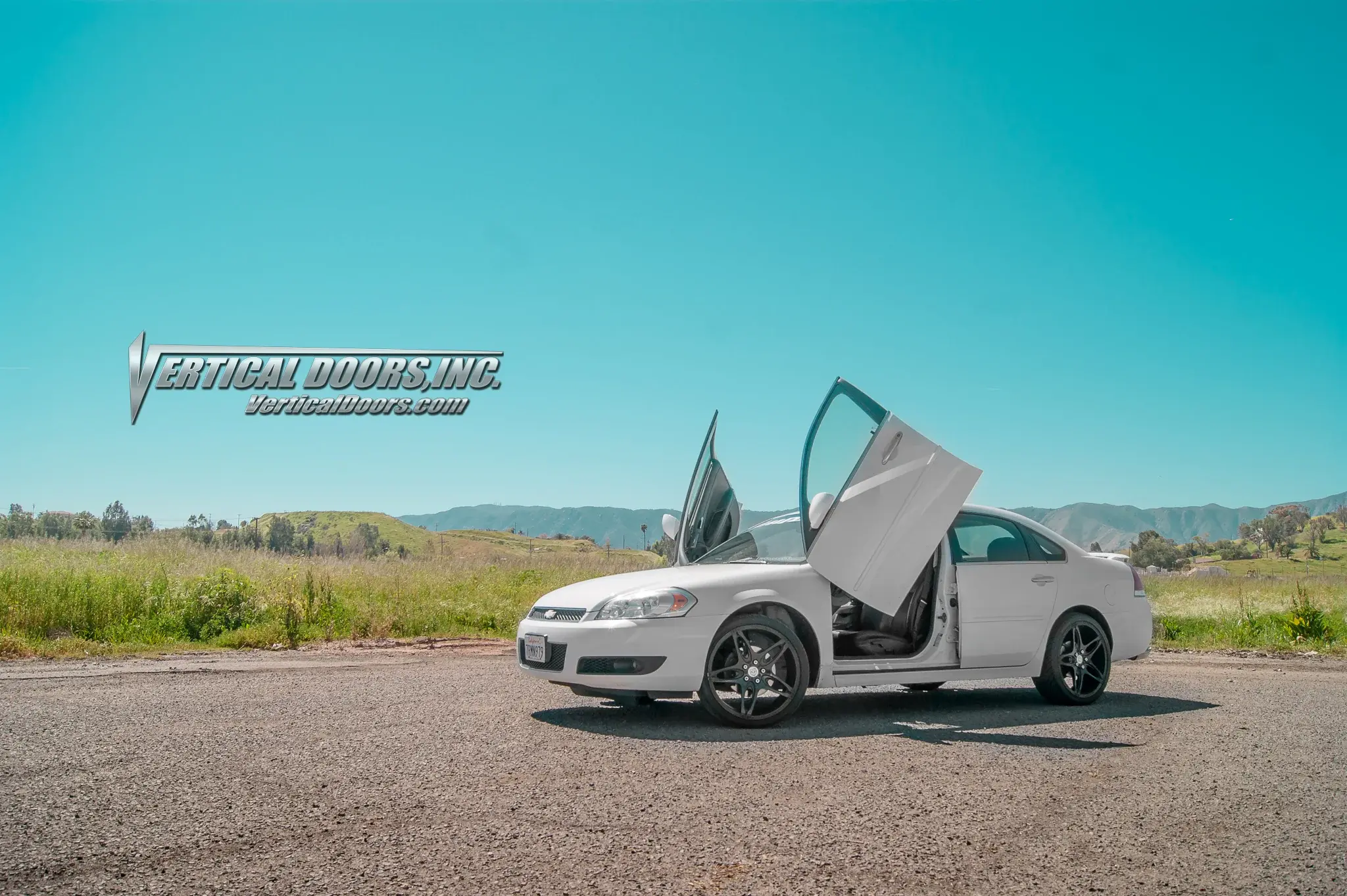 2006-2013 Chevrolet Impala Bolt-on Vertical Lambo Door Conversion Kit