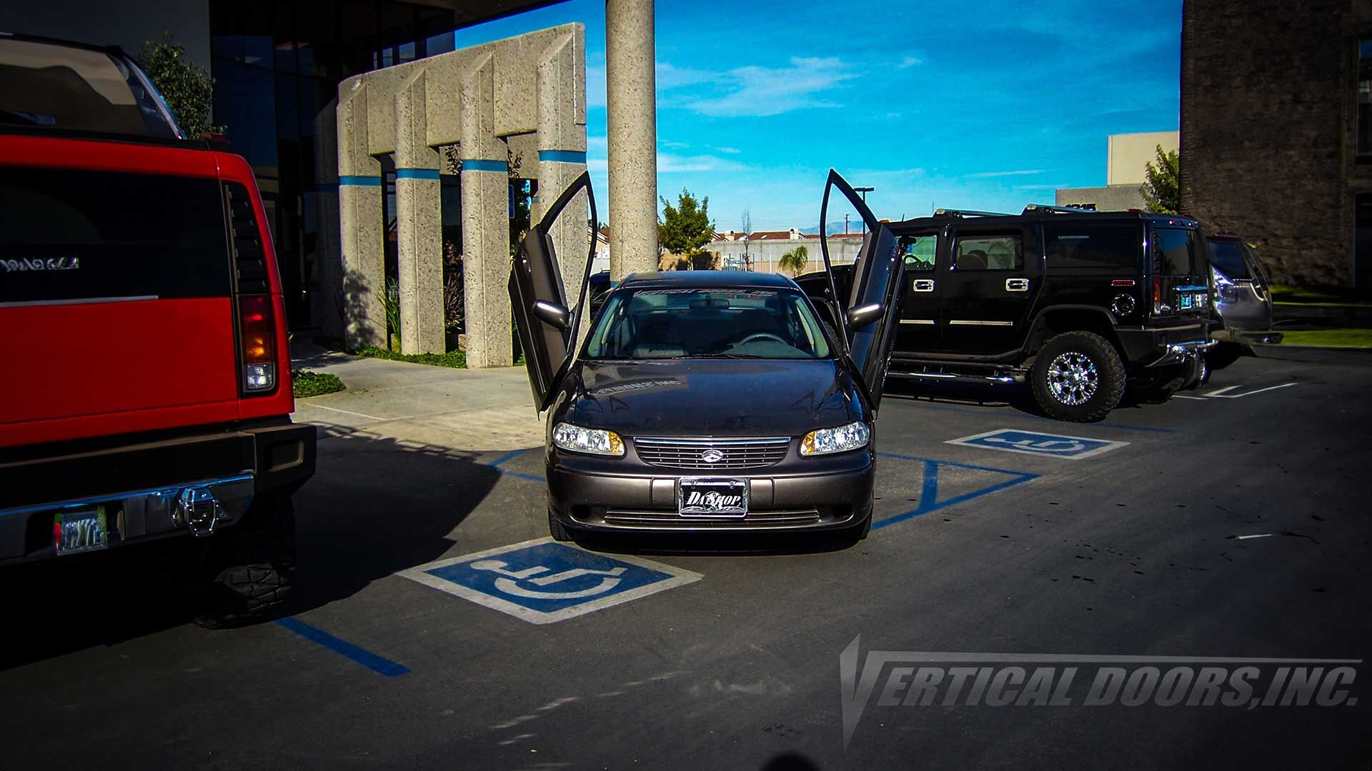 1997-2003 Chevrolet Malibu Bolt-on Vertical Lambo Door Conversion Kit