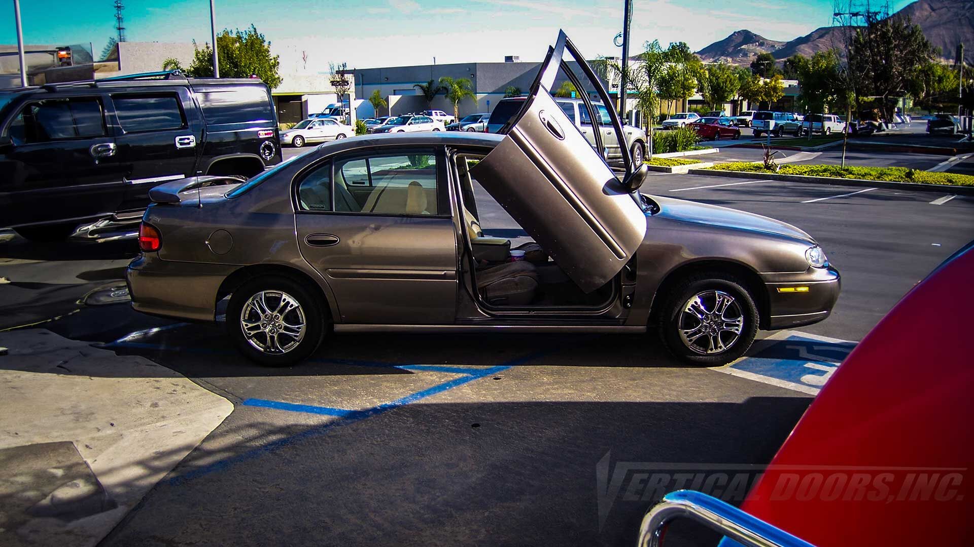 1997-2003 Chevrolet Malibu Bolt-on Vertical Lambo Door Conversion Kit