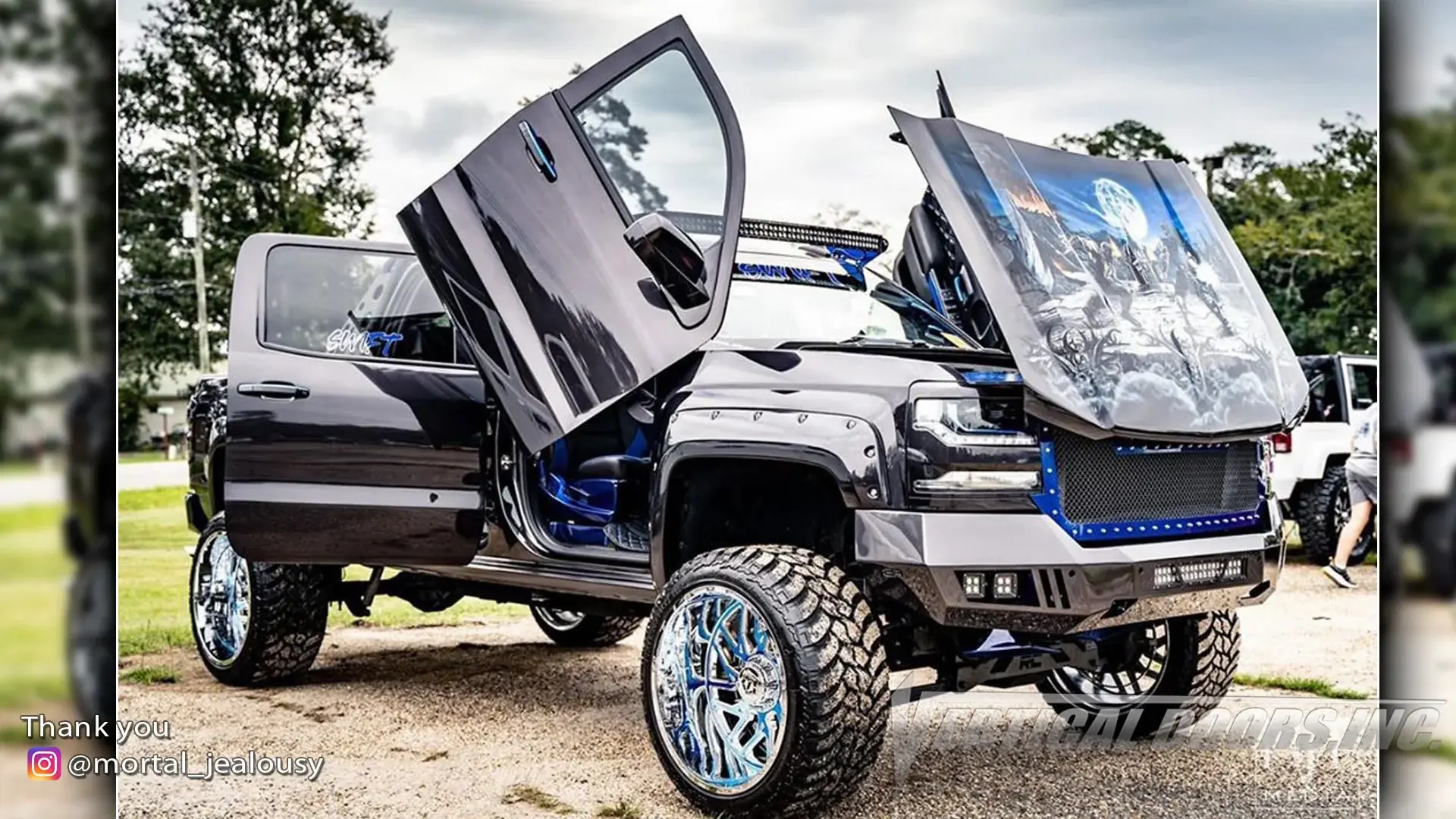 2014-2018 Chevrolet Silverado 1500 Bolt-on Vertical Lambo Door Conversion Kit