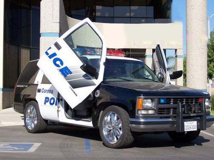 1992-1999 Chevrolet Suburban Bolt-on Vertical Lambo Door Conversion Kit - VDCCHEVYSUB9299
