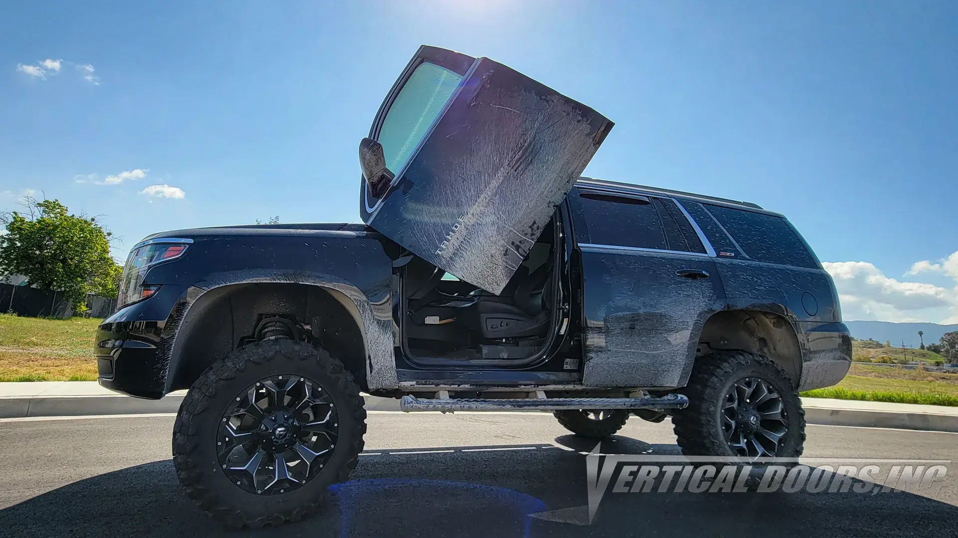 2015-2020 Chevrolet Tahoe Bolt-on Vertical Lambo Door Conversion Kit