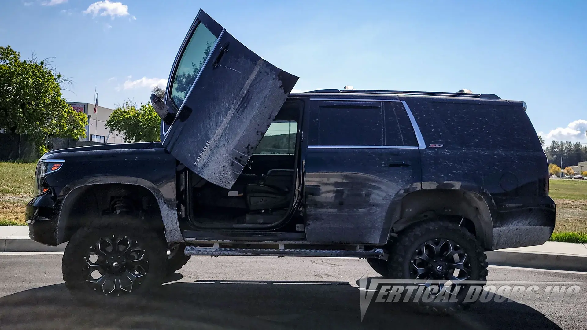 2015-2020 Chevrolet Tahoe Bolt-on Vertical Lambo Door Conversion Kit
