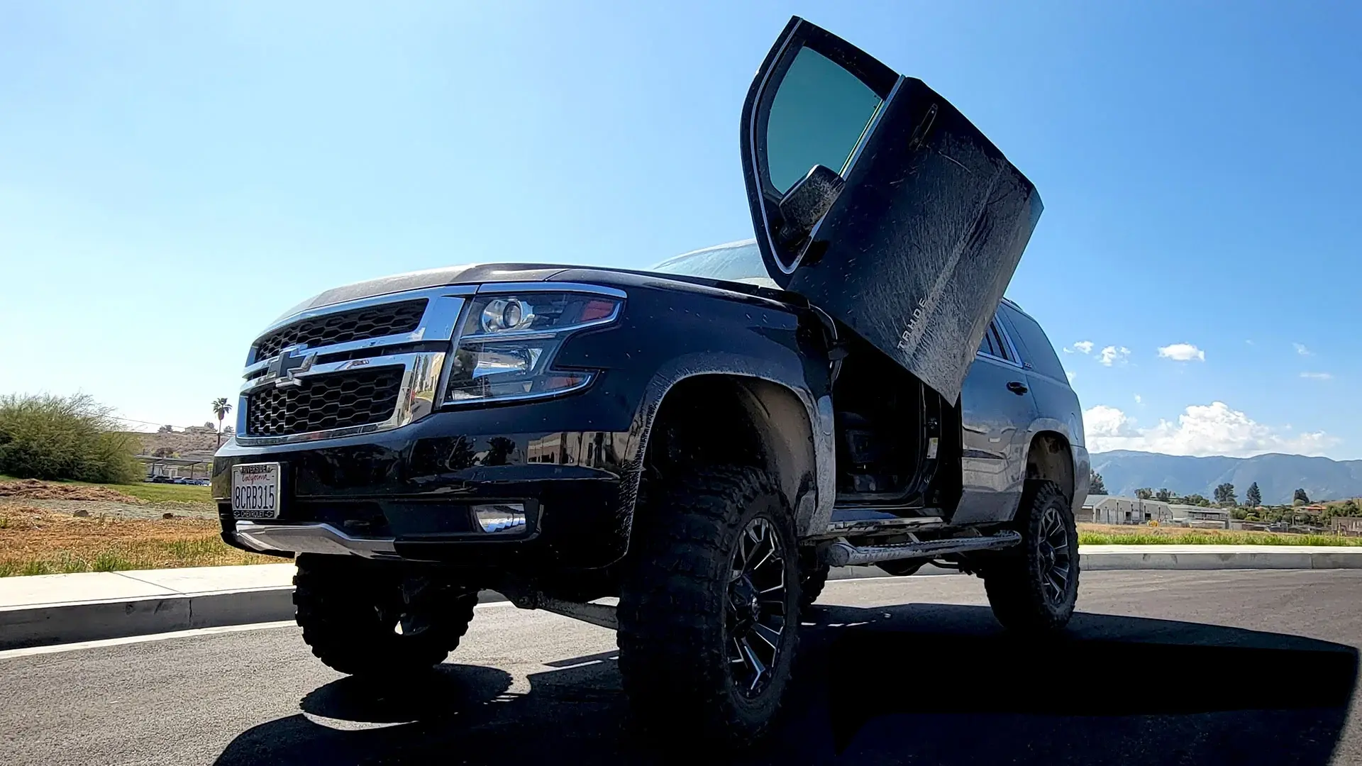 2015-2020 Chevrolet Tahoe Bolt-on Vertical Lambo Door Conversion Kit - VDCCHEVYTAHOE15